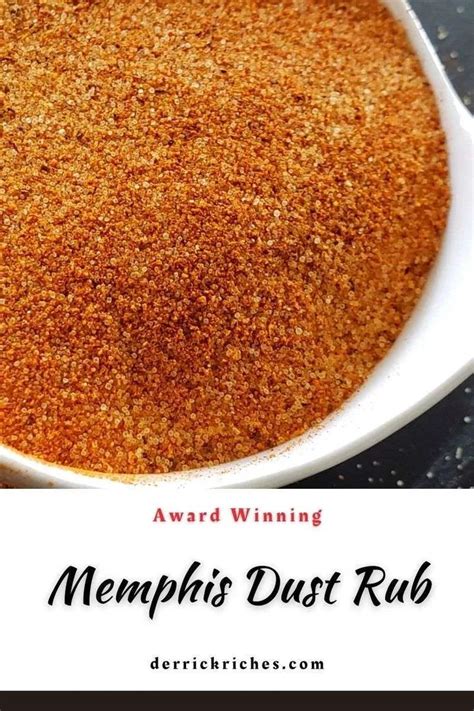 memphis rubrankings|memphis dust recipe.